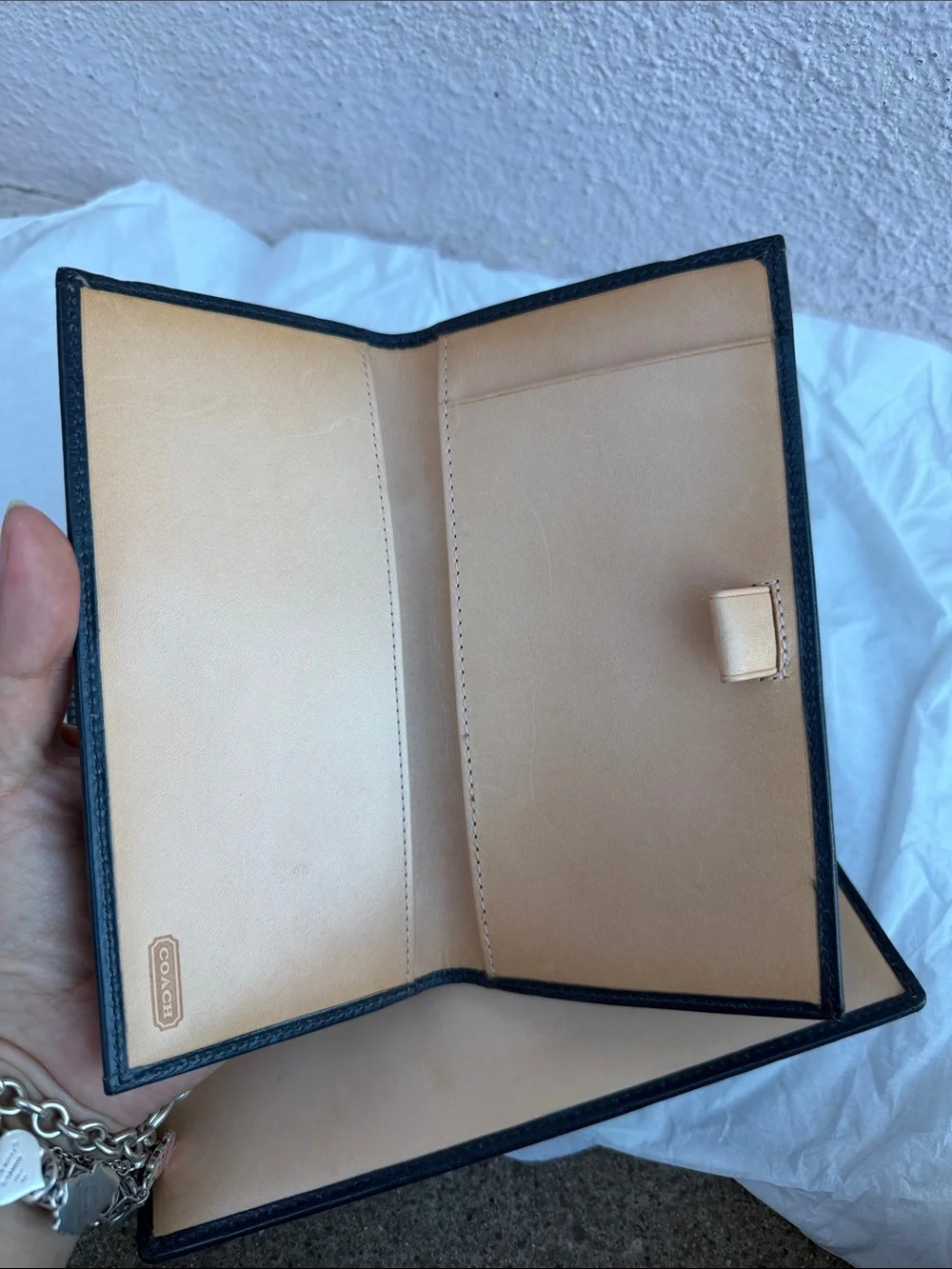 Vintage Coach Soho signature C checkbook wallet Like New Y2K Rare HTF